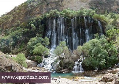 آبشار تله زنگ خرم آباد