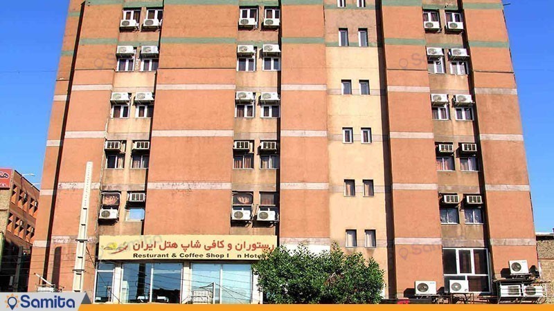 نمای ساختمان هتل ایران اهواز