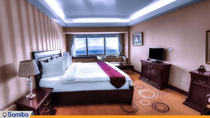 اتاق دو تخته دبل هتل بزرگ شیراز