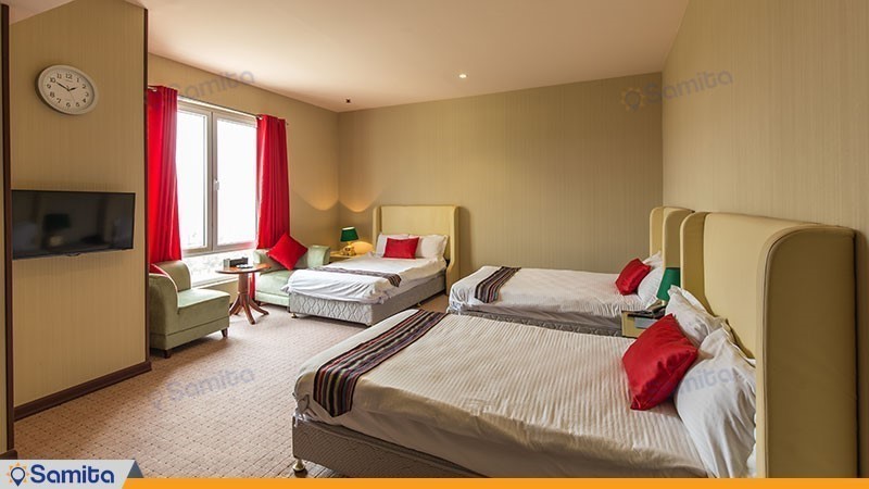 اتاق سه تخته هتل قصر بوتانیک