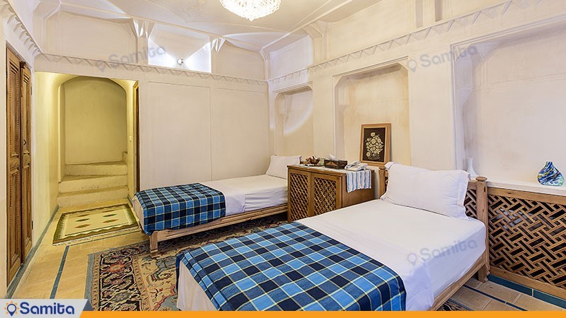  اتاق چهار تخته دوبلکس هتل سنتی مهین سرای راهب