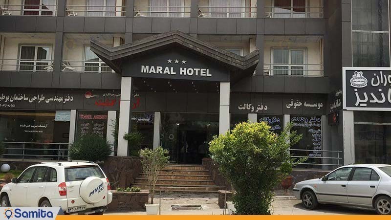 نمای ساختمان هتل مارال