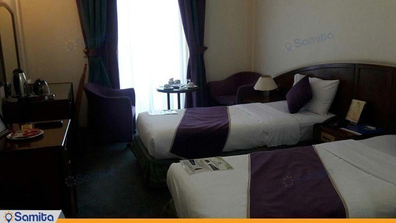 اتاق دو تخته هتل جهانگردی کرمان