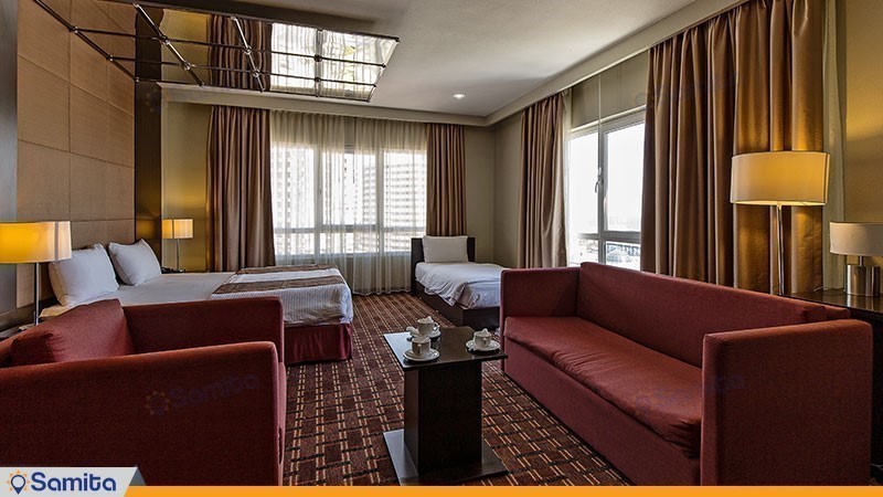 اتاق سه تخته هتل ایران کیش