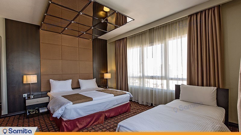 اتاق سه تخته هتل ایران کیش
