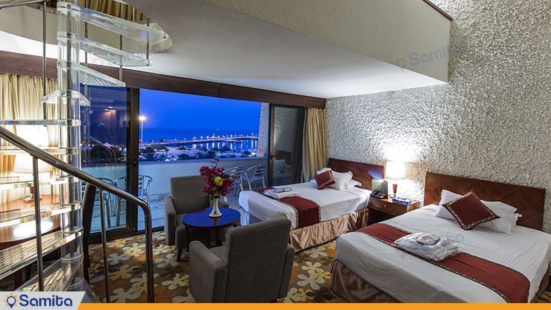 اتاق دوبلکس رو به دریا هتل شایان