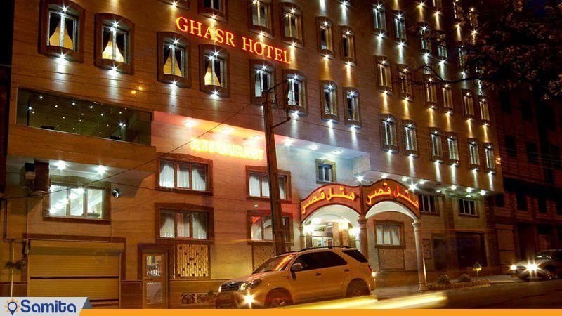 نمای ساختمان هتل قصر اسکو