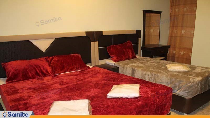 اتاق سه نفره با نمای دریا هتل آلاله 2 مرکزی