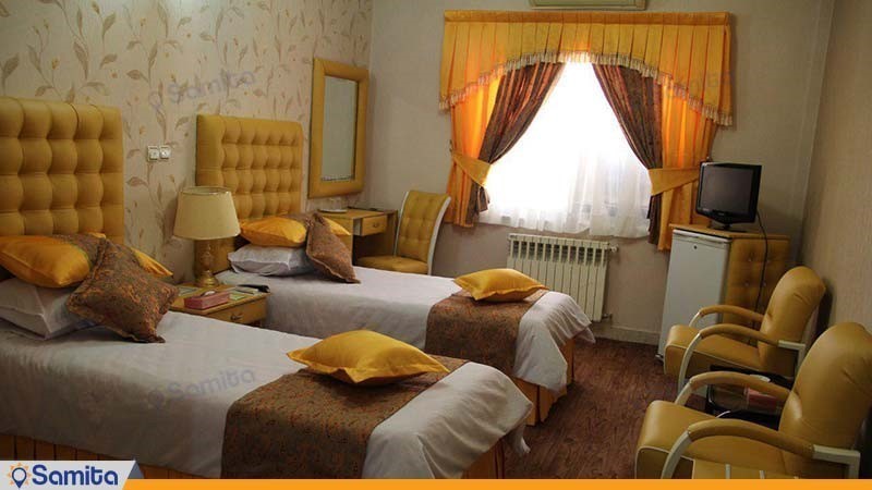 اتاق دو نفره هتل پاسه شیراز