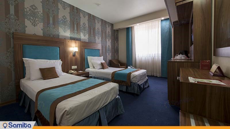 اتاق دو تخته هتل پارسیان شیراز