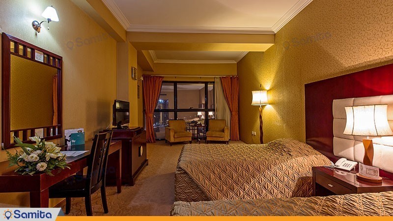 اتاق دو تخته هتل بین المللی شهریار