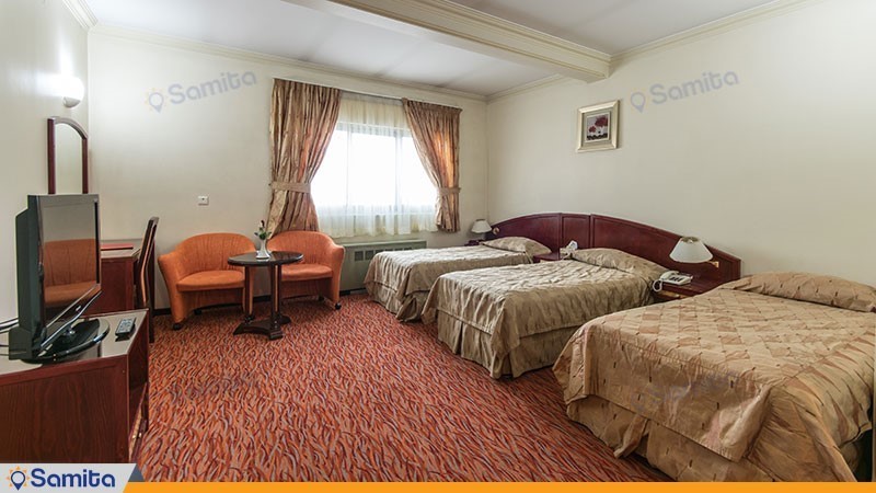 اتاق سه تخته هتل جهانگردی ارومیه
