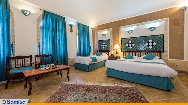 اتاق سه تخته هتل سنتی لاله