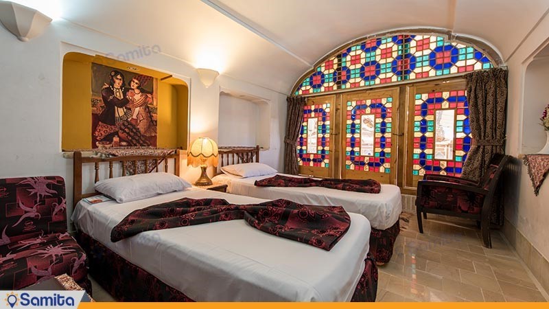 اتاق دو تخته توئین هتل سنتی مهر