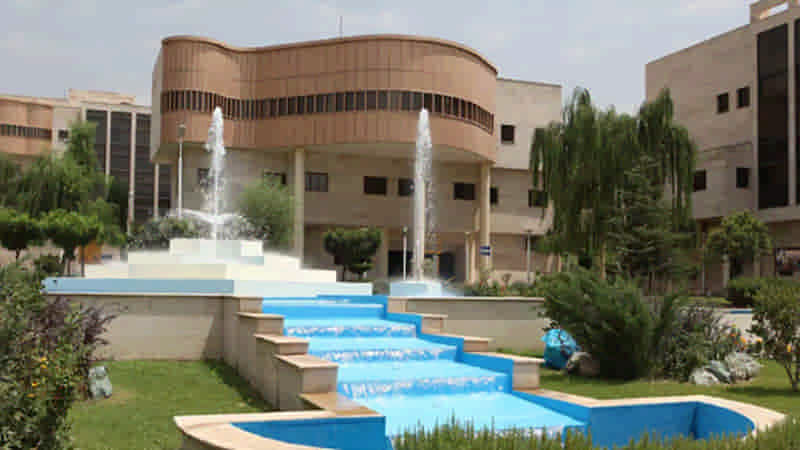 فضای محوطه هتل