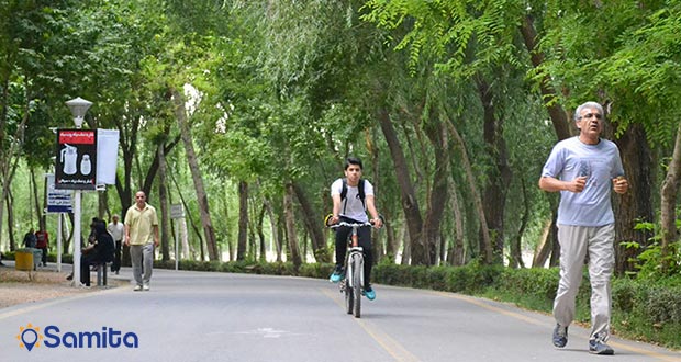 جاده سلامت پارک ناژوان اصفهان