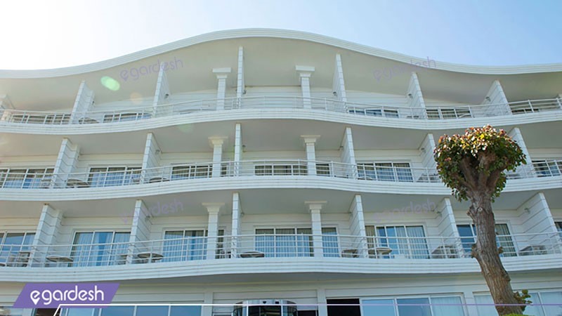 نمای ساختمان هتل ستاره دریا