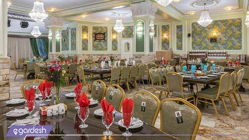 رستوران هتل مرمر قزوین