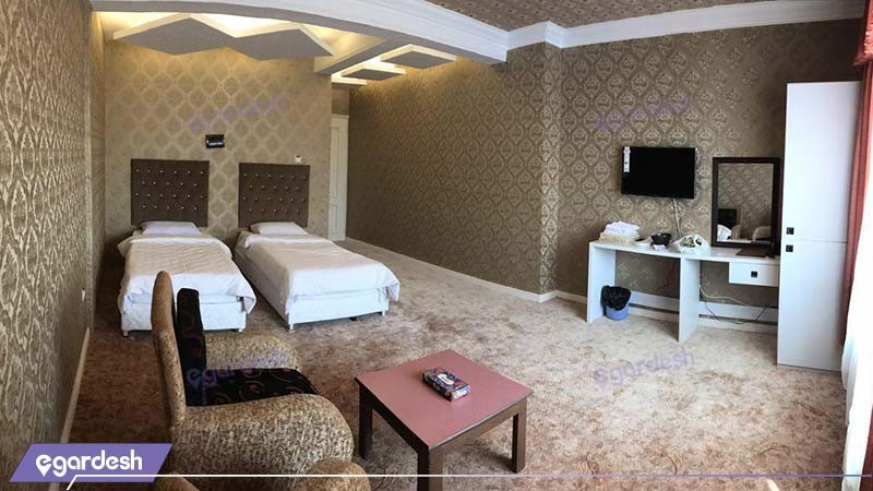 اتاق دو تخته رویال هتل خلیج فارس رضوان