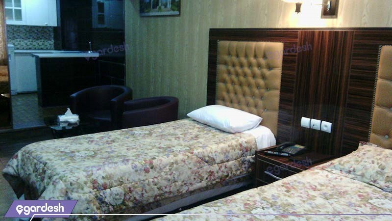 اتاق سه تخته هتل حافظ