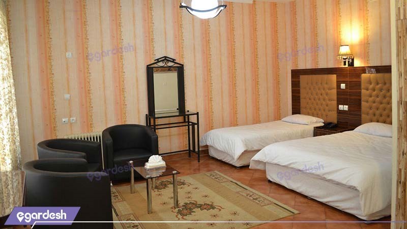 اتاق دو تخته هتل حافظ