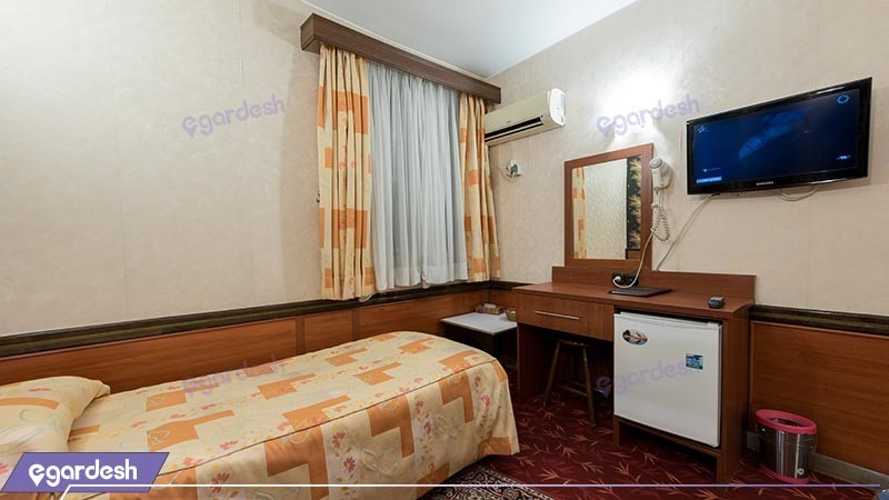 اتاق یک تخته هتل شیراز