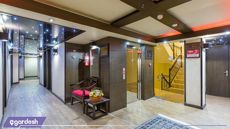 فضای داخلی هتل شیخ بهایی