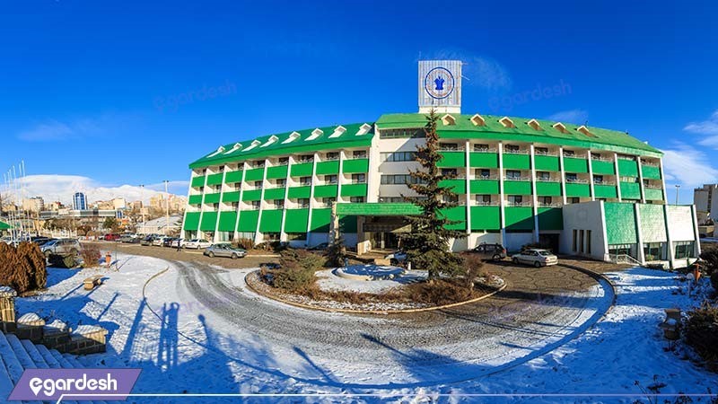 نمای ساختمان هتل بین المللی لاله