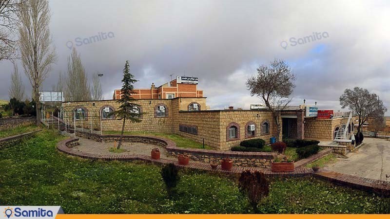  Exterior of the Ali Sadr Tourism Hotel building