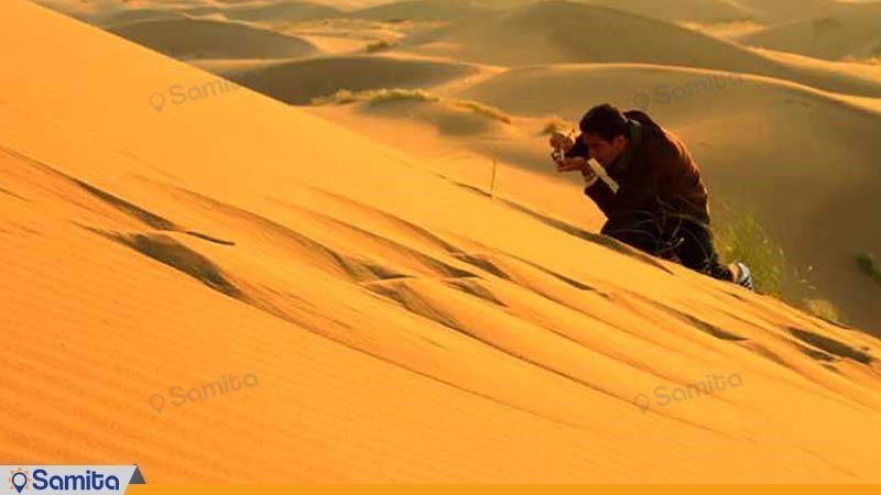  Photography in the desert of the traditional Barandaz residence