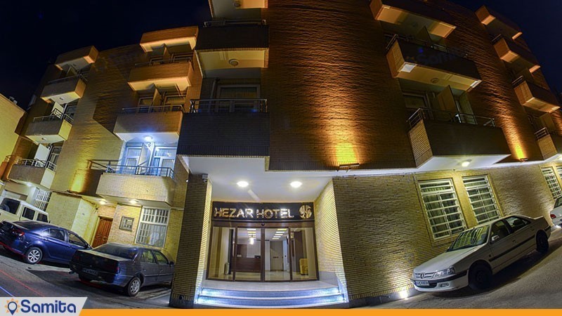  Exterior of Hezar Hotel building