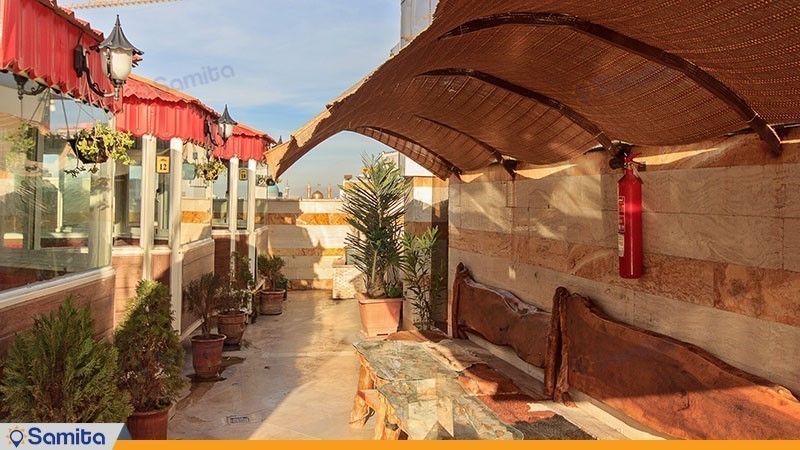  Almas Hotel Rooftop Lounge Area