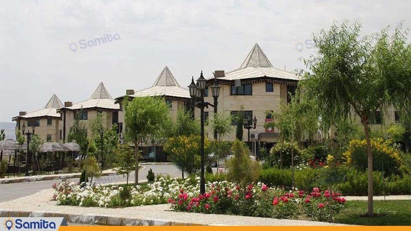 نمای بیرونی سوییت های هتل بزرگ پارمیدا