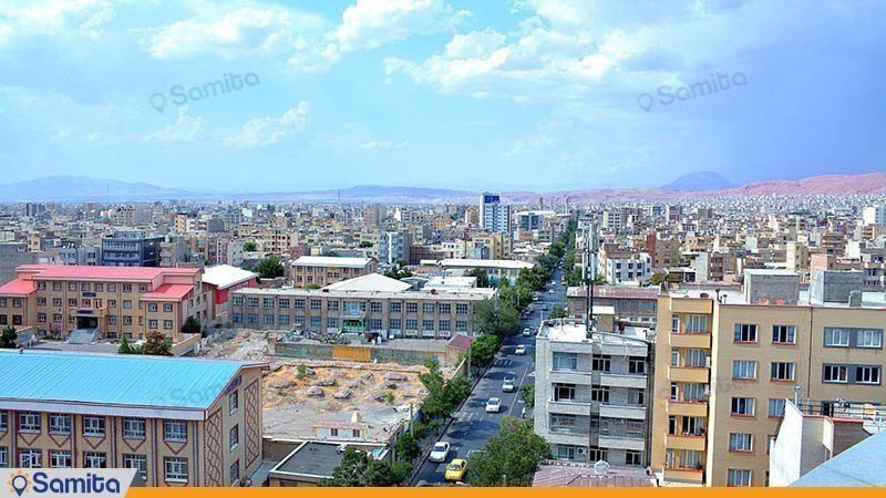 نمای هتل آپارتمان ارس