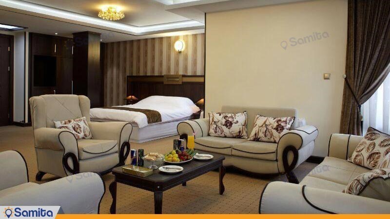  Four-bed VIP suite at Gostaresh International Hotel
