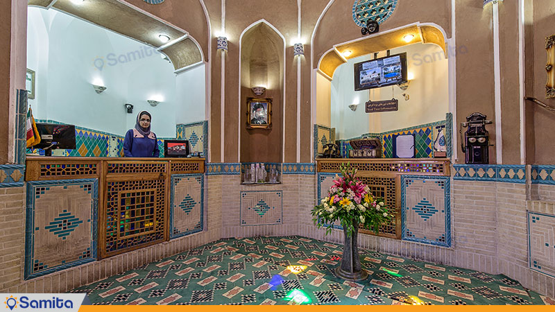  Reception of Bagh Moshir Al-Mamalek Hotel